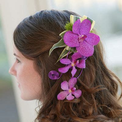 Dare to Be Different: Rock the Orchid Hairpiece